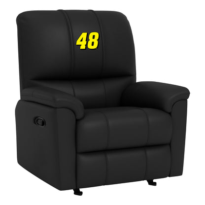 Rocker Recliner with Jimmie Johnson #48 Primary Logo