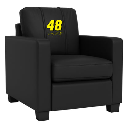 Dyno Stationary Club Chair with  Jimmie Johnson #48 Signature Logo