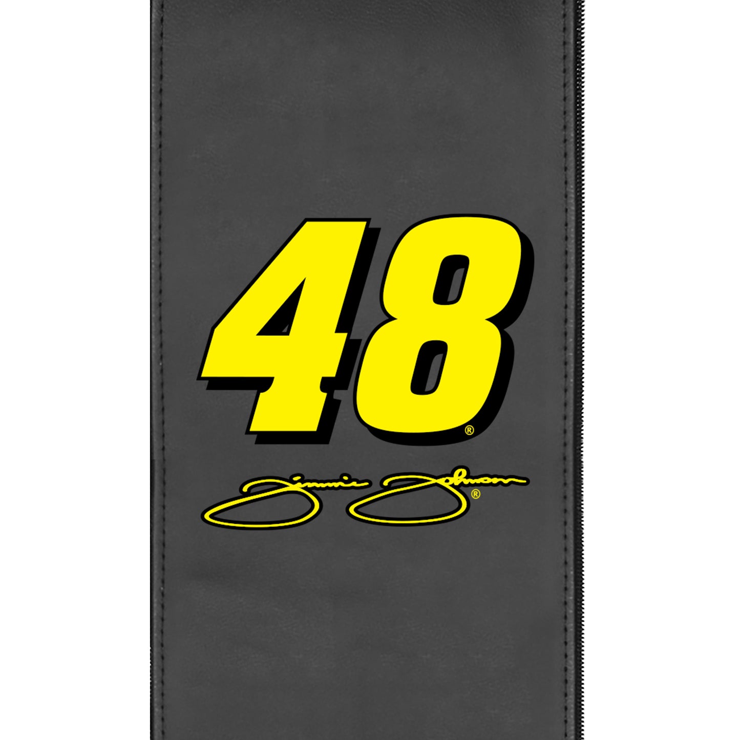 Silver Club Chair with  Jimmie Johnson #48 Signature Logo