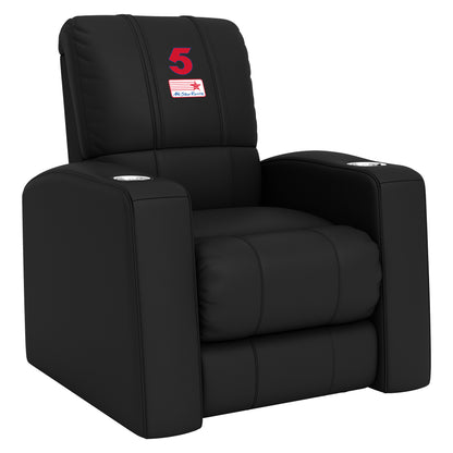 Relax Home Theater Recliner Geoff Bodine #5 with All Star Racing Logo