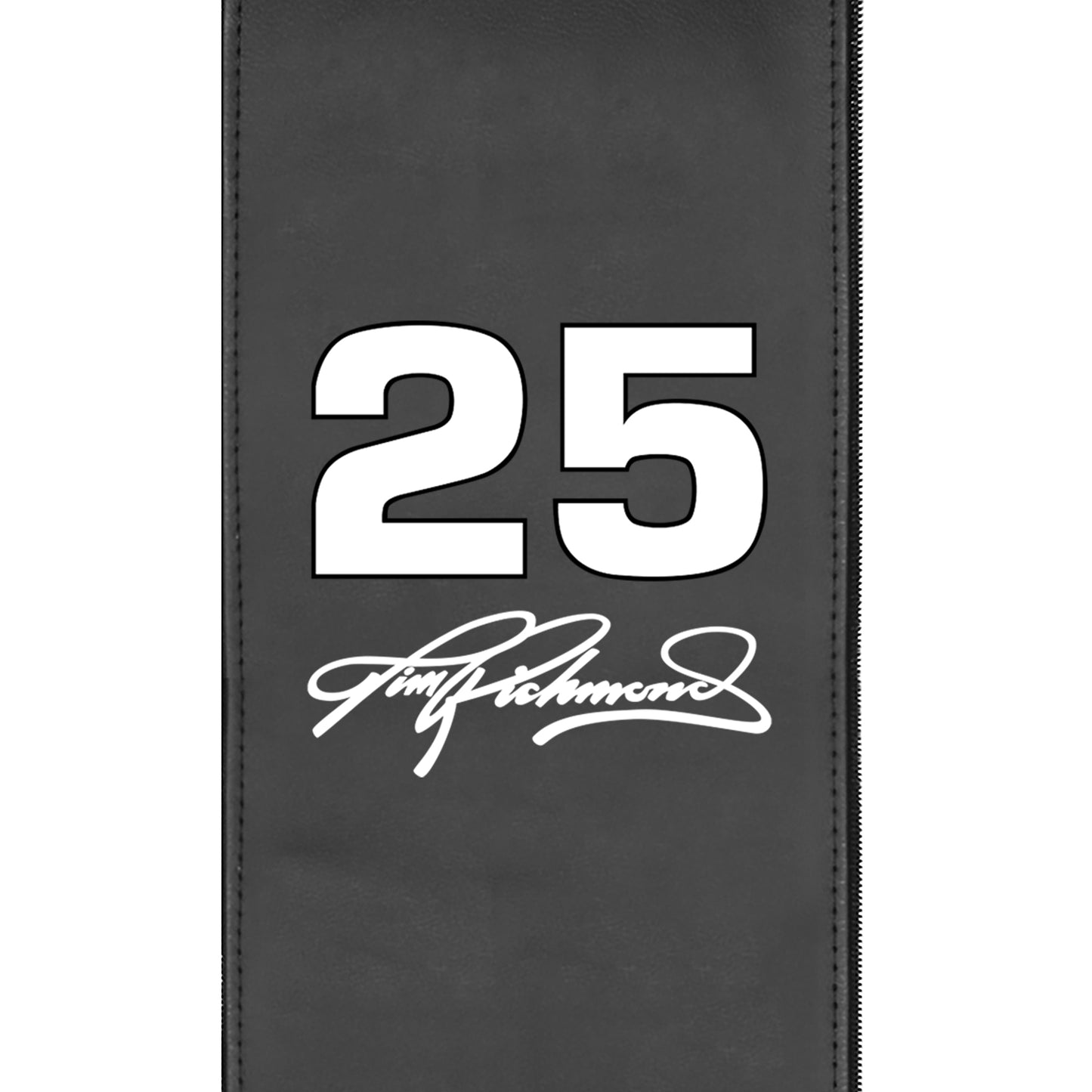 Silver Club Chair with Tim Richmond #25 Signature Logo