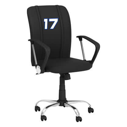 Curve Task Chair with Darrell Waltrip #17 Logo