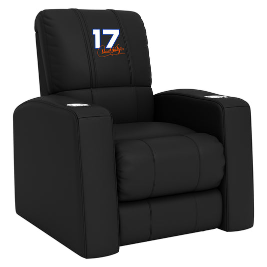 Relax Home Theater Recliner with Darrell Waltrip #17 Signature Logo