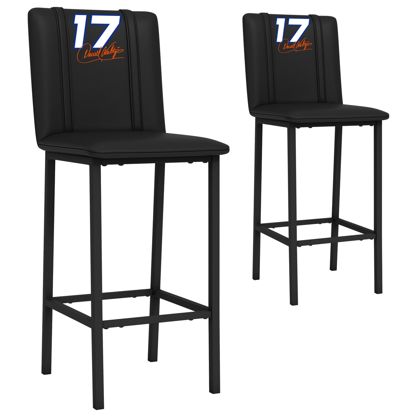 Bar Stool 500 with Darrell Waltrip #17 Signature Logo Set of 2