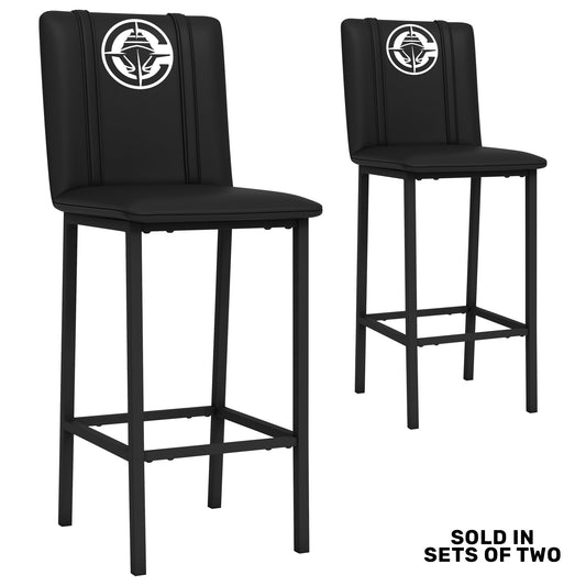 Bar Stool 500 with Los Angeles Clippers Primary Set of 2