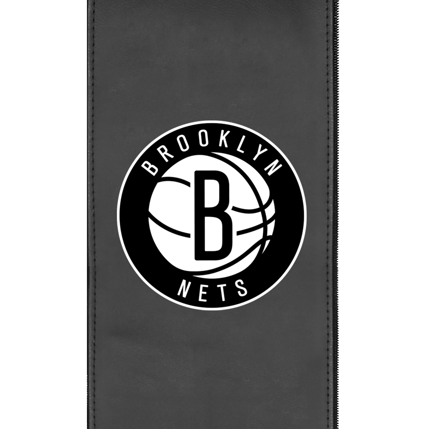 Silver Club Chair with Brooklyn Nets Global