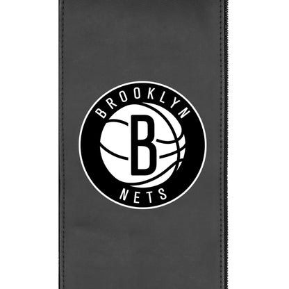 Silver Club Chair with Brooklyn Nets Global