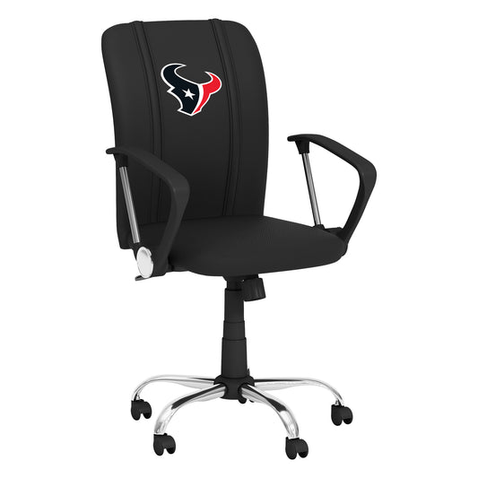 Curve Task Chair with  Houston Texans Primary Logo