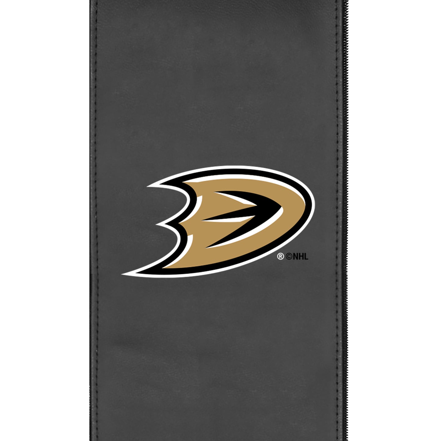 Silver Club Chair with Anaheim Ducks Secondary Logo