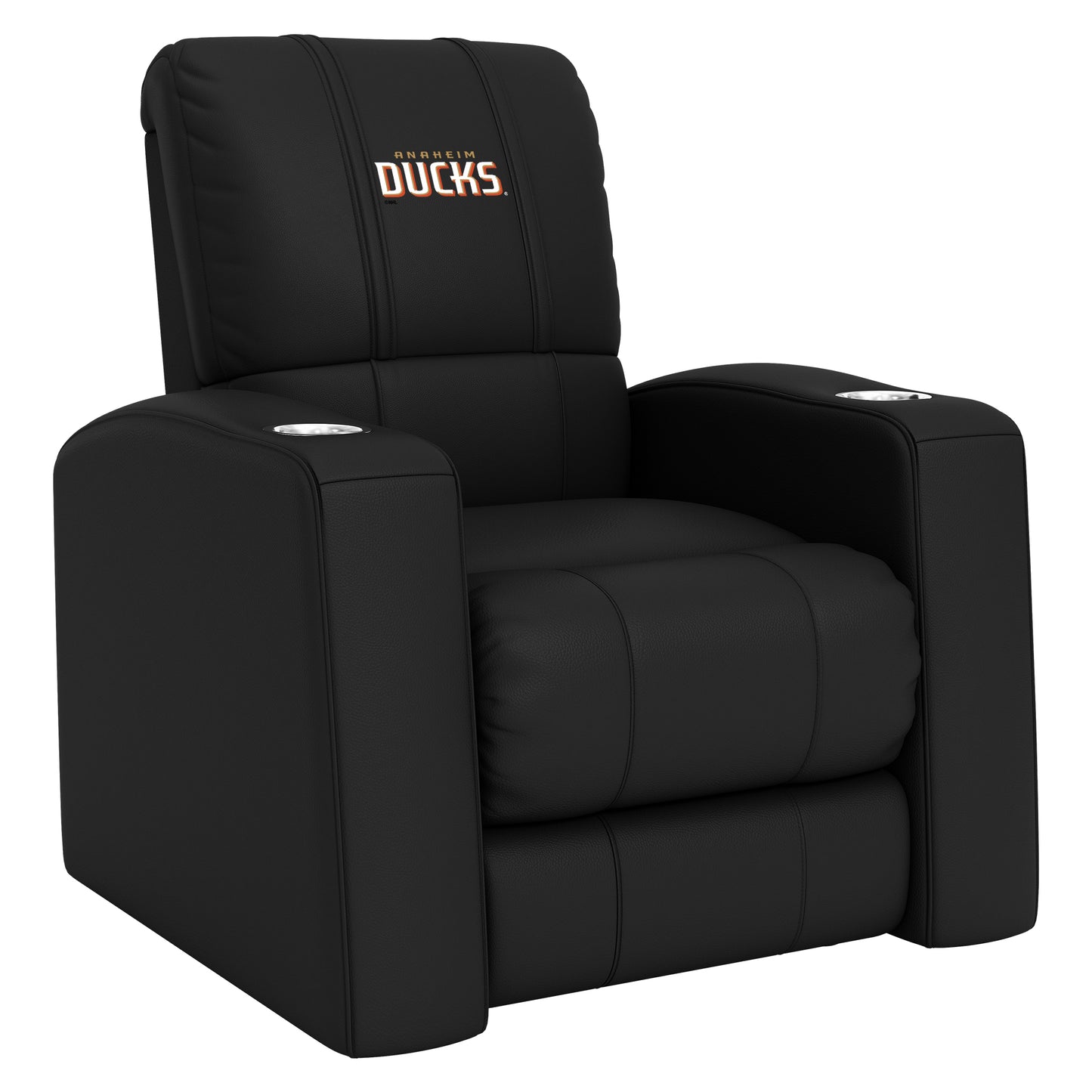 Relax Home Theater Recliner with Anaheim Ducks Wordmark Logo