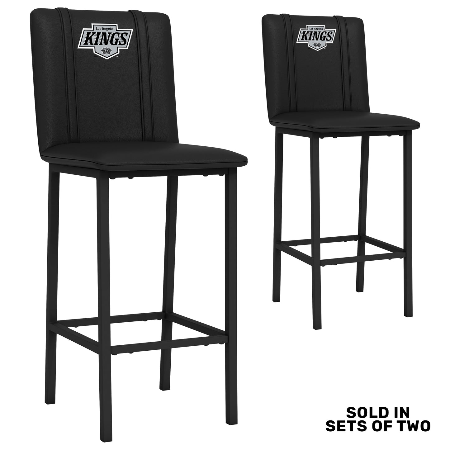 Bar Stool 500 with Los Angeles Kings Primary Logo Set of 2