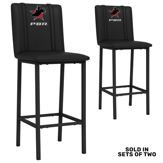 Bar Stool 500 with Professional Bull Riders Star Logo Set of 2