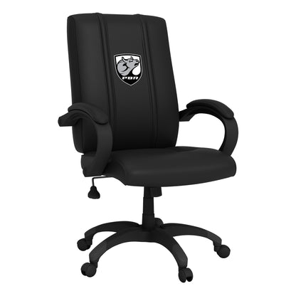 Office Chair 1000 with  Professional Bull Riders Bull Head Shield Logo