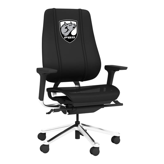 PhantomX Mesh Gaming Chair with  Professional Bull Riders Bull Head Shield Logo