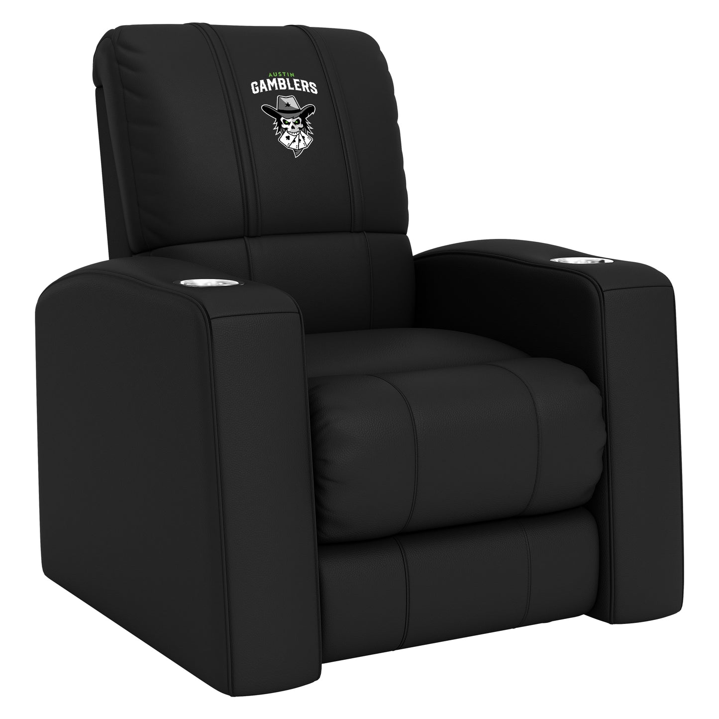 Relax Home Theater Recliner with  Austin Gamblers Primary Logo