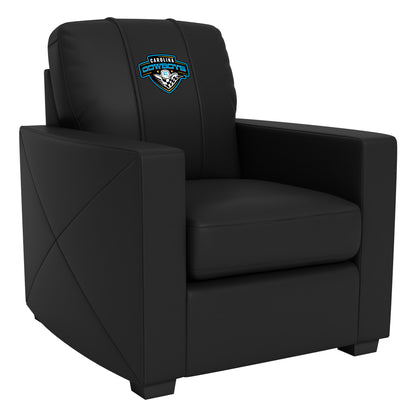 Silver Club Chair with  Carolina Cowboys Primary Logo