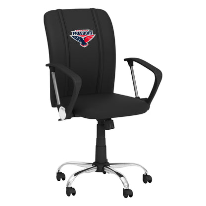 Curve Task Chair with  Florida Freedom Primary Logo