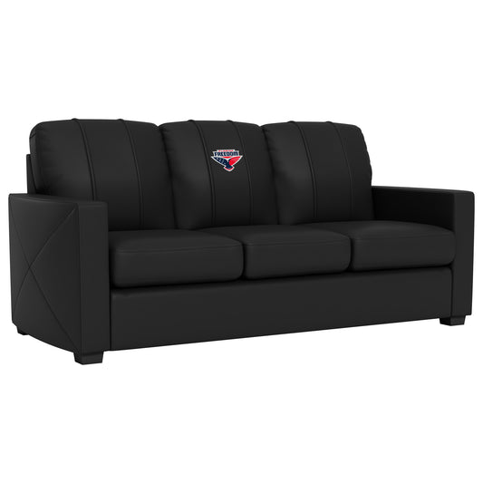 Silver Sofa with  Florida Freedom Primary Logo