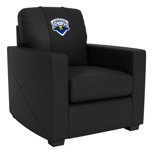 Silver Club Chair with  Nashville Stampede Primary Logo