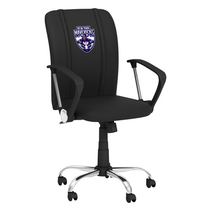 Curve Task Chair with  New York Mavericks Primary Logo