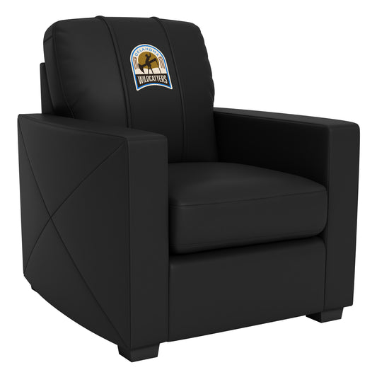 Silver Club Chair with  Oklahoma Wildcatters Primary Logo