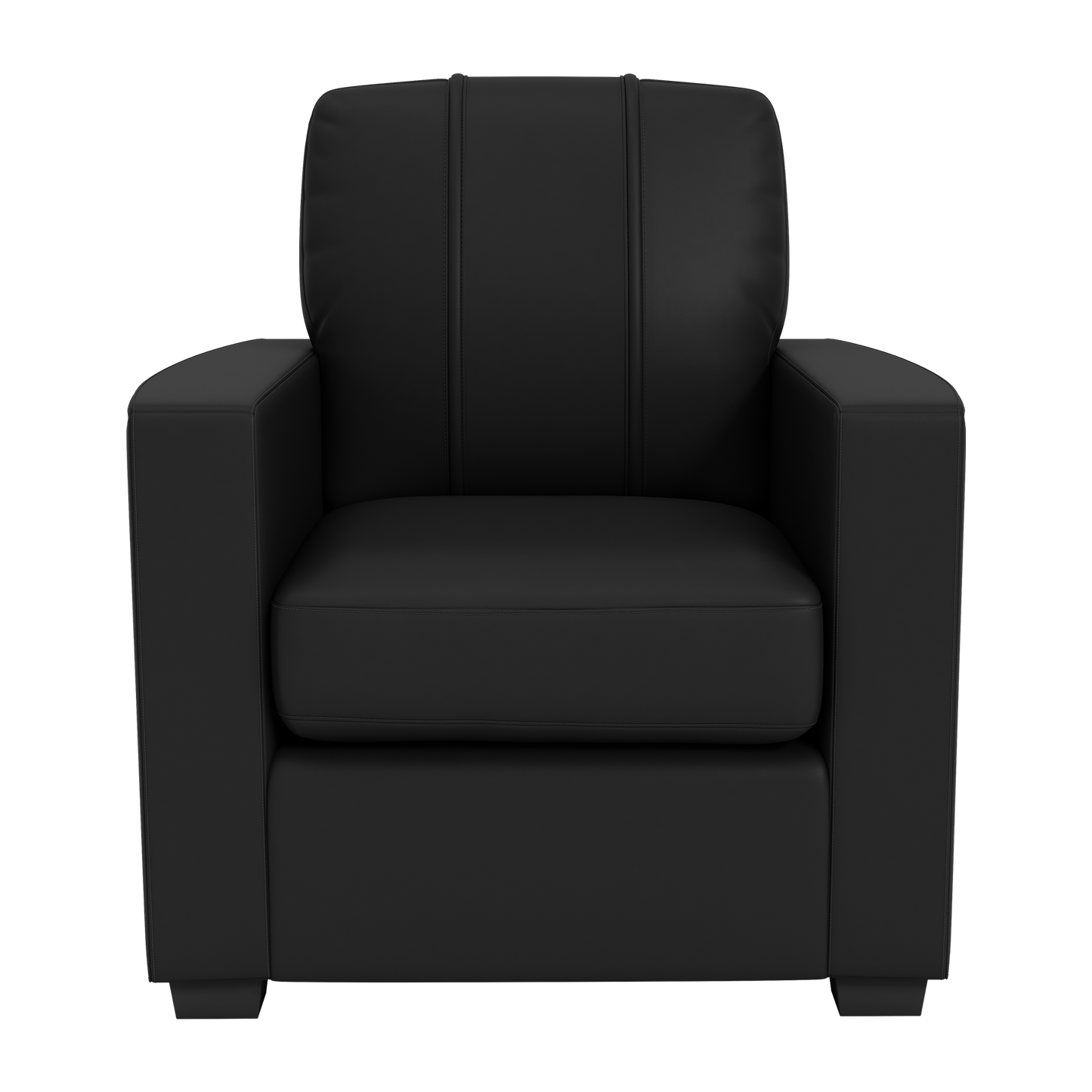 Silver Club Chair with  Jimmie Johnson 7 Time Champion Logo