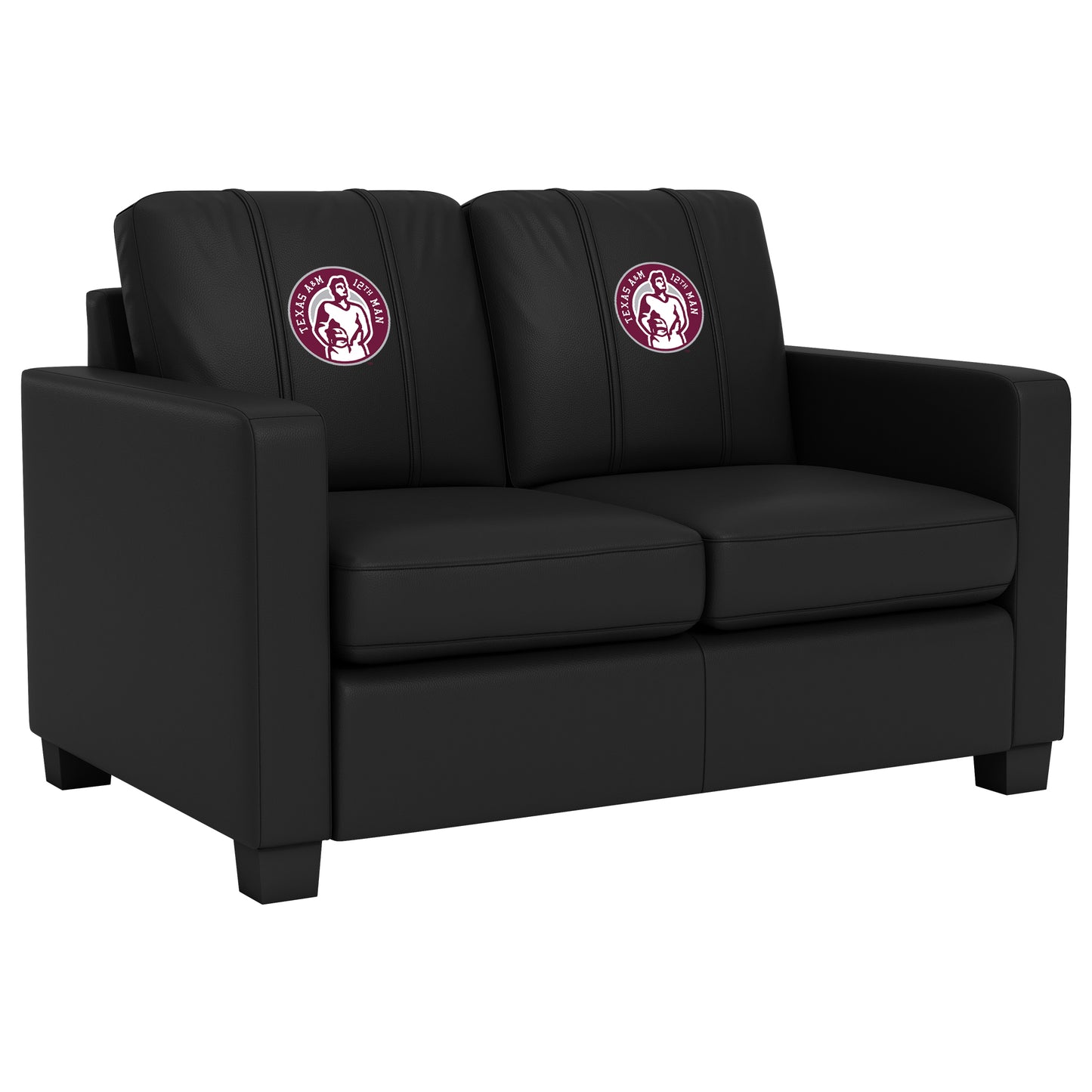 Dyno Stationary Loveseat with Texas A&M Aggies 12th Man Logo