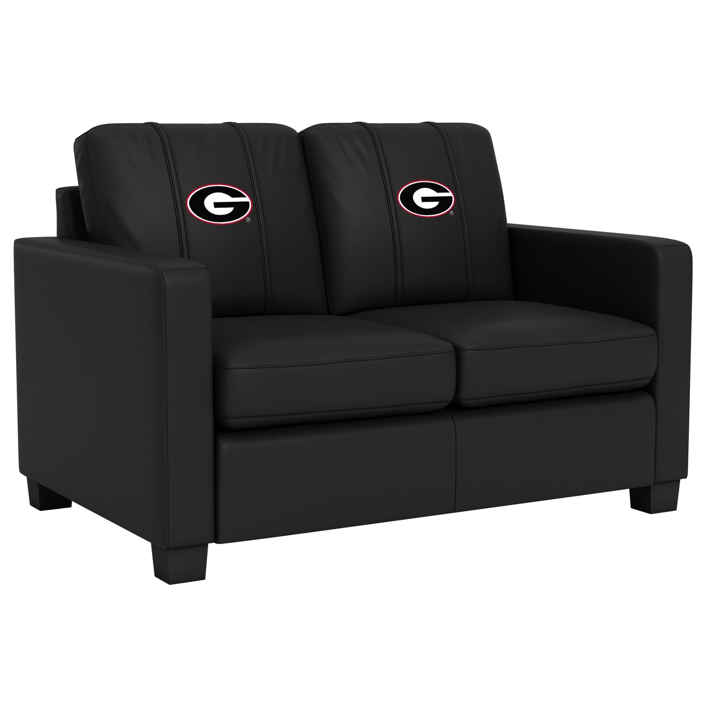 Dyno Stationary Loveseat with Georgia Bulldogs Logo