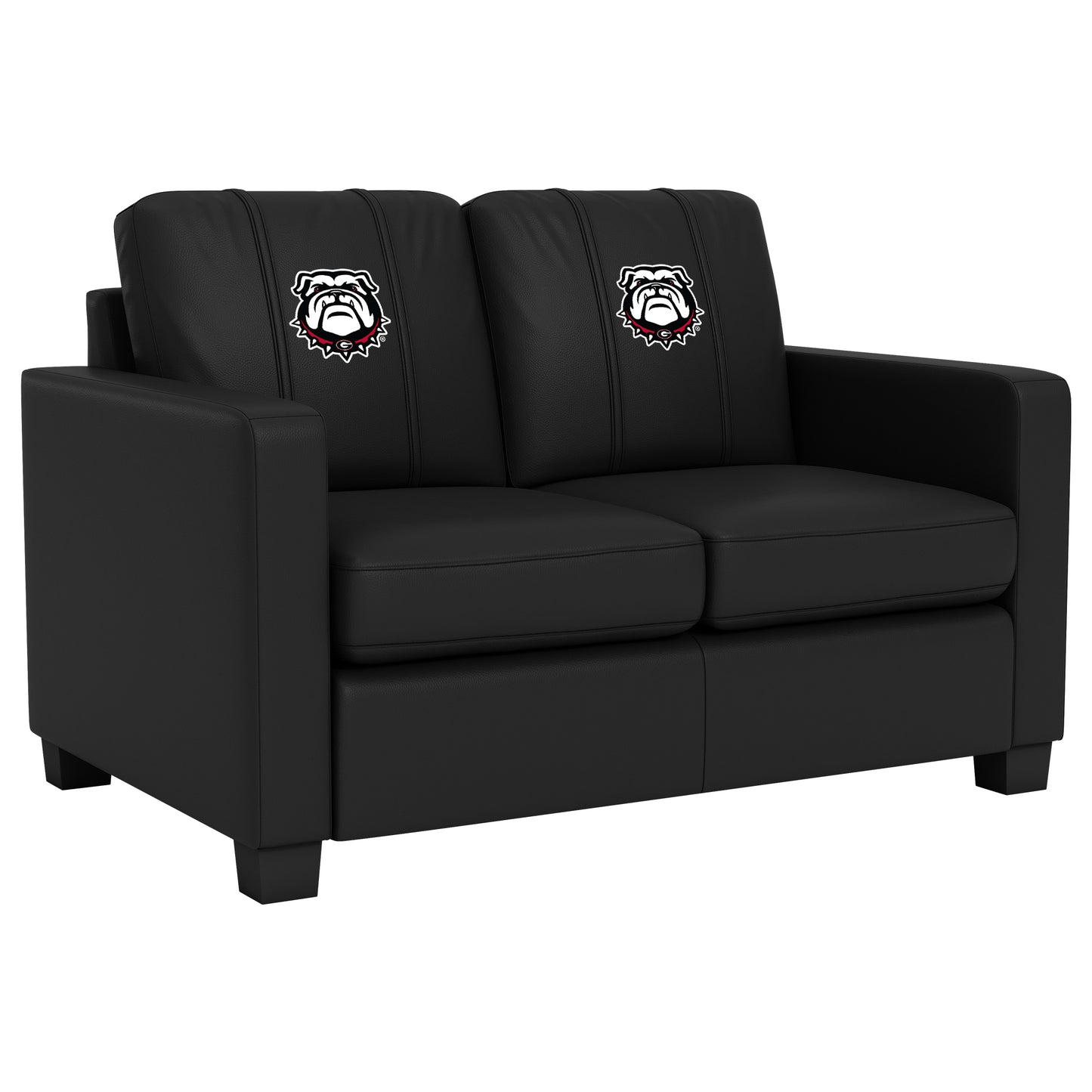 Dyno Stationary Loveseat with Georgia Bulldogs Alternate Logo