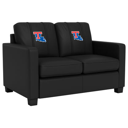 Dyno Stationary Loveseat with Louisiana Tech Bulldogs Logo