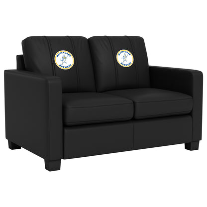 Dyno Stationary Loveseat with Milwaukee Brewers Cooperstown Primary