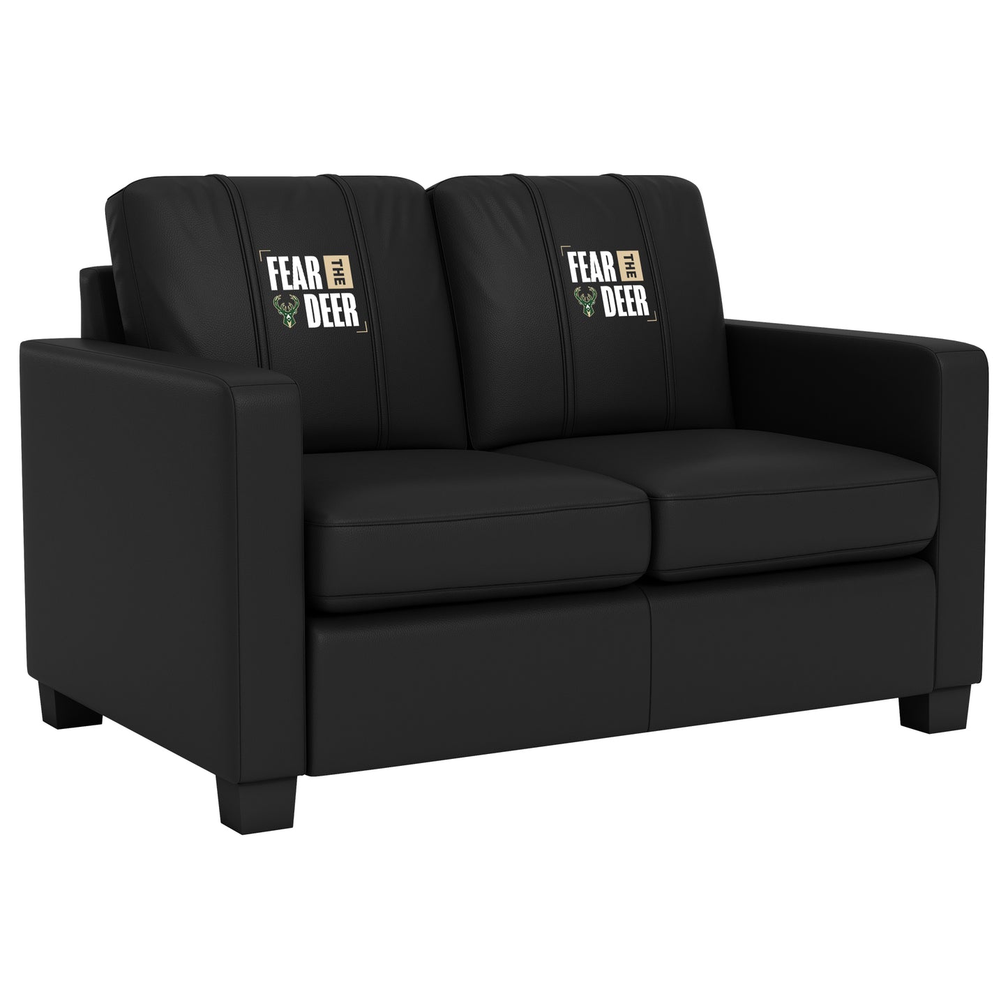 Dyno Stationary Loveseat with Milwaukee Bucks 2024 Playoffs Logo