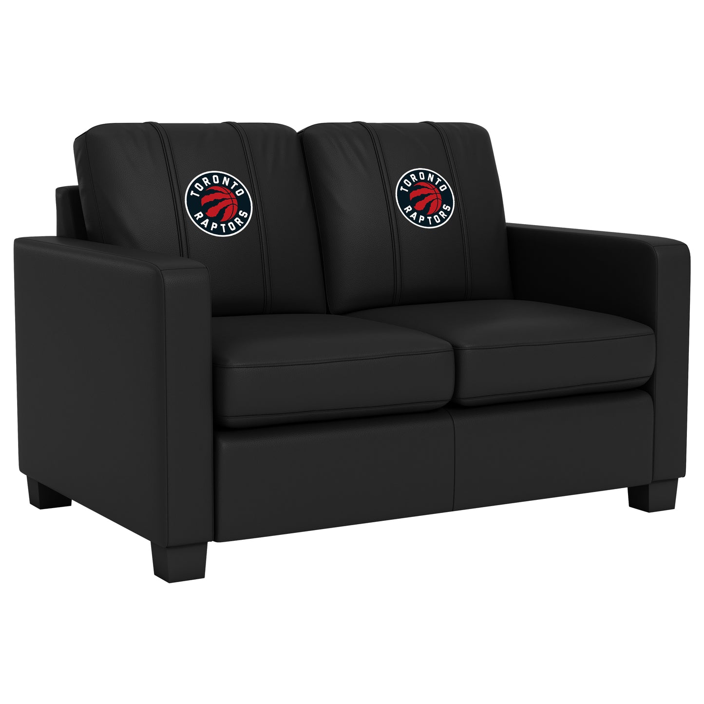 Dyno Stationary Loveseat with Toronto Raptors Global Logo