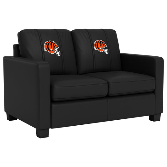 Dyno Stationary Loveseat with  Cincinnati Bengals Helmet Logo