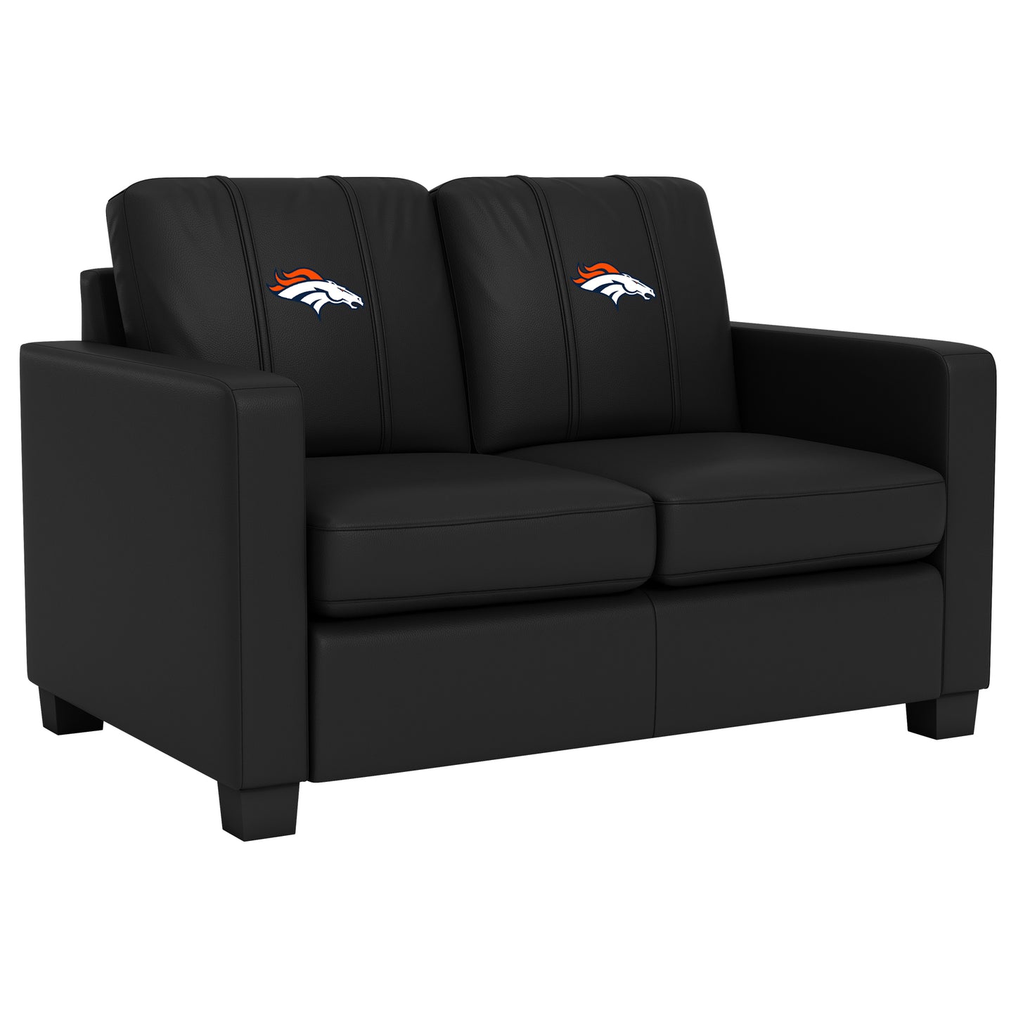 Dyno Stationary Loveseat with  Denver Broncos Primary Logo