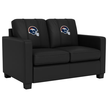 Dyno Stationary Loveseat with  Denver Broncos Helmet Logo