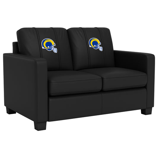 Dyno Stationary Loveseat with  Los Angeles Rams Helmet Logo