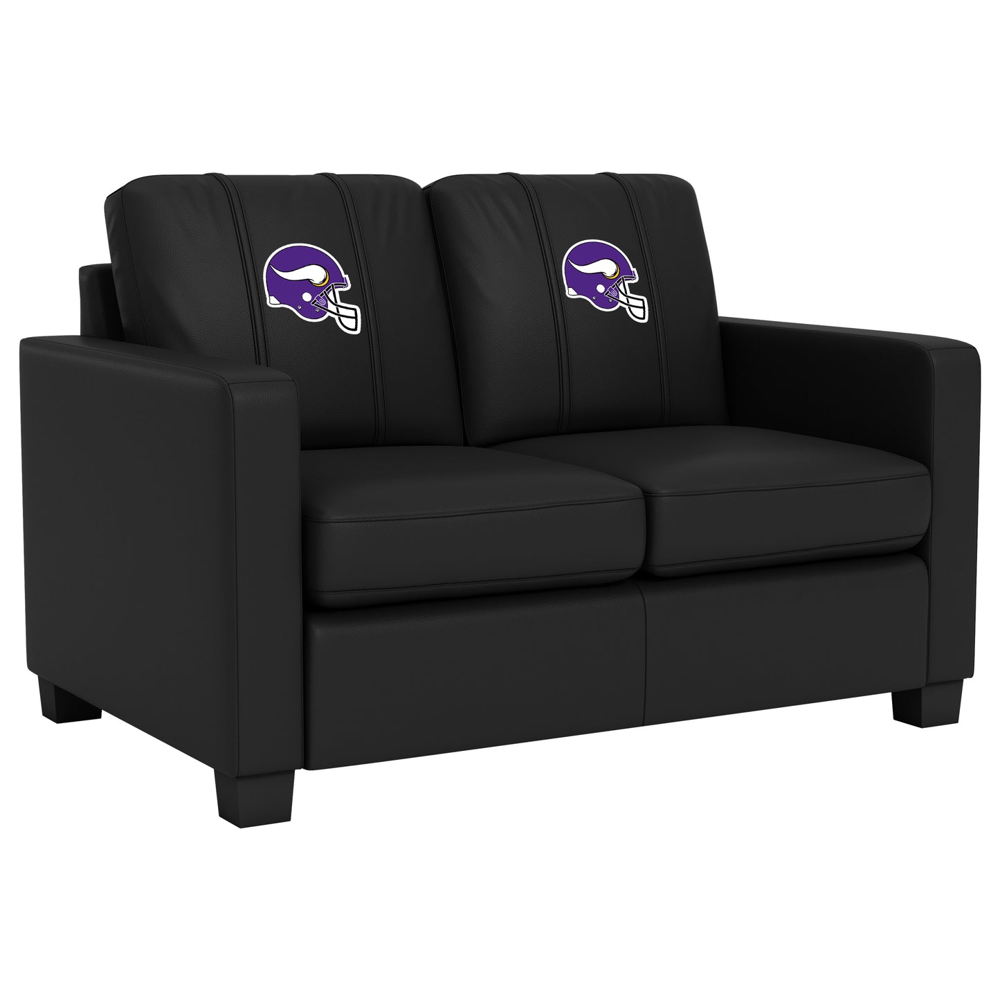 Dyno Stationary Loveseat with  Minnesota Vikings Helmet Logo