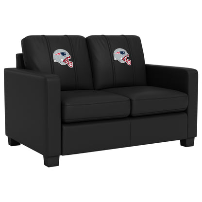 Dyno Stationary Loveseat with  New England Patriots Helmet Logo