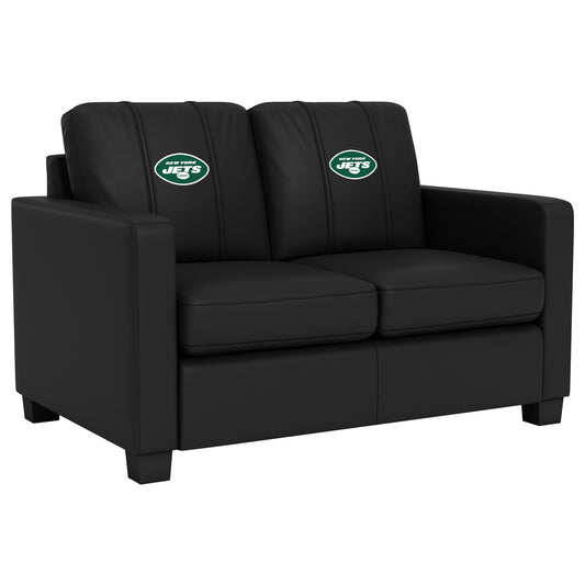 Dyno Stationary Loveseat with  New York Jets Primary Logo