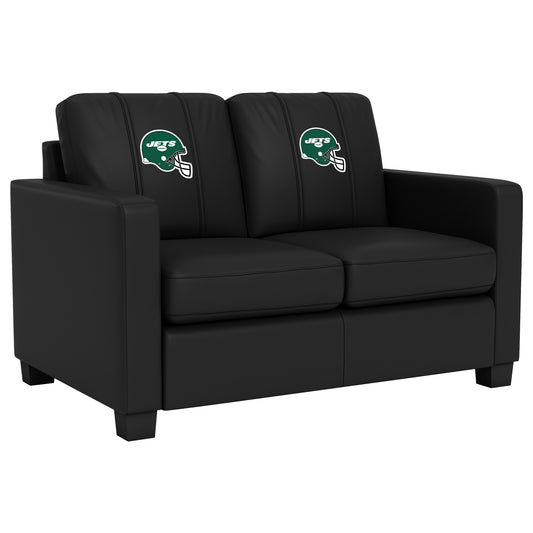 Dyno Stationary Loveseat with  New York Jets Helmet Logo