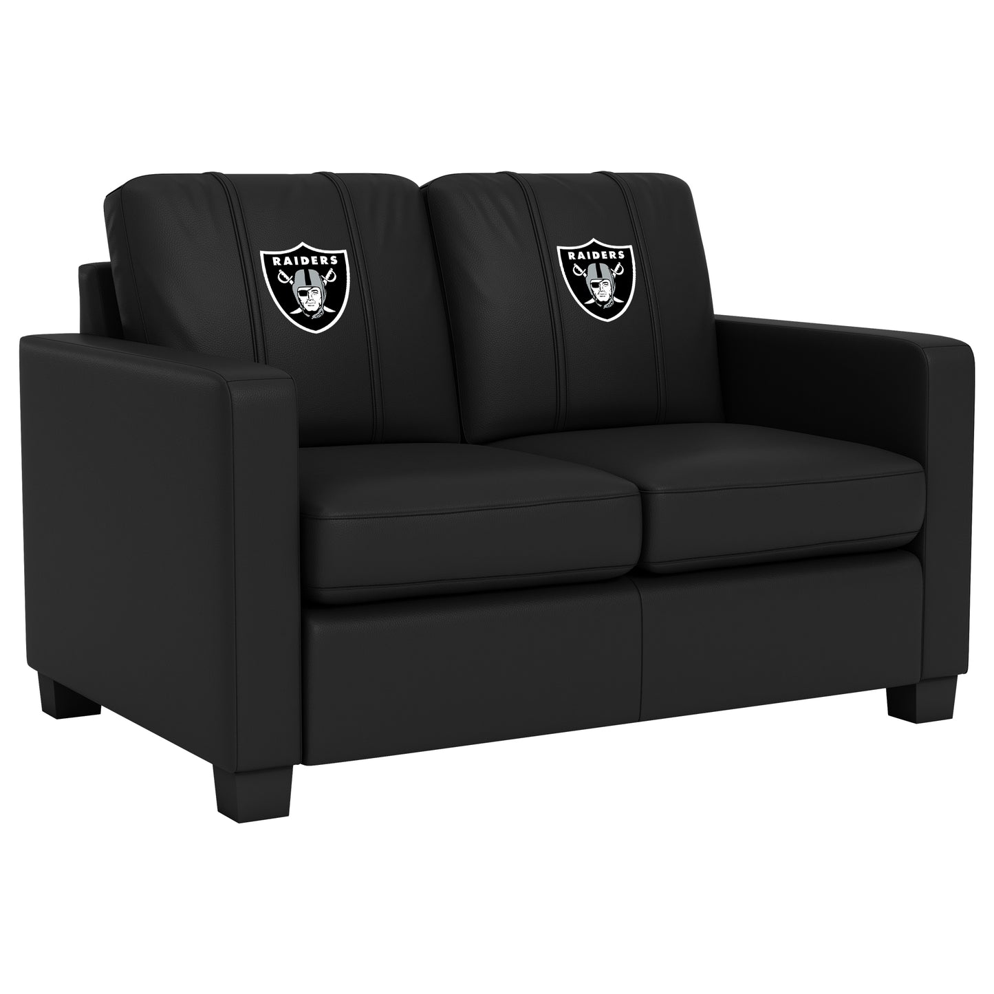 Dyno Stationary Loveseat with  Las Vegas Raiders Primary Logo