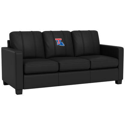 Dyno Stationary Sofa with Louisiana Tech Bulldogs Logo