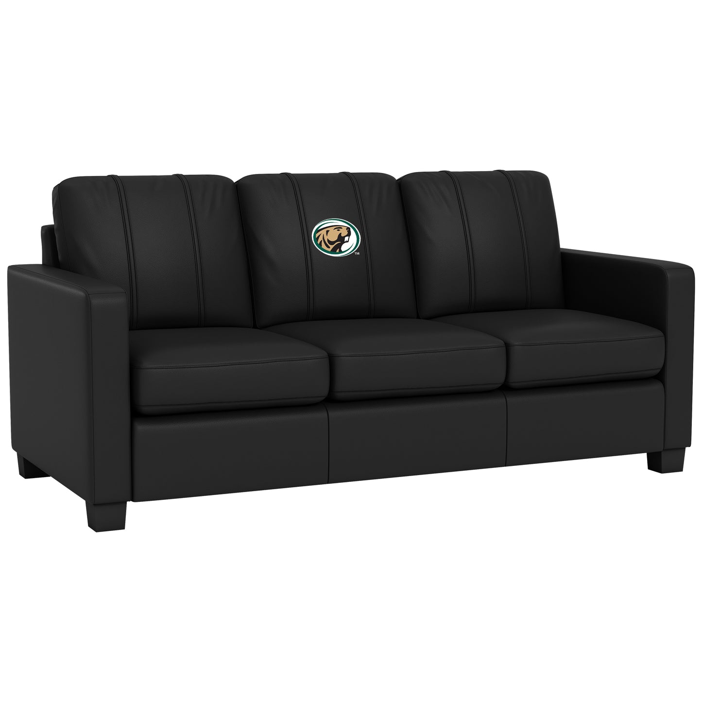 Dyno Stationary Sofa with Bemidji State University Primary Logo