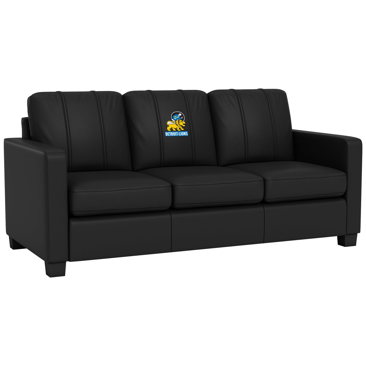 Dyno Stationary Sofa with Detroit Lions Classic Logo