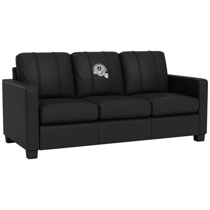 Dyno Stationary Sofa with  Las Vegas Raiders Helmet Logo