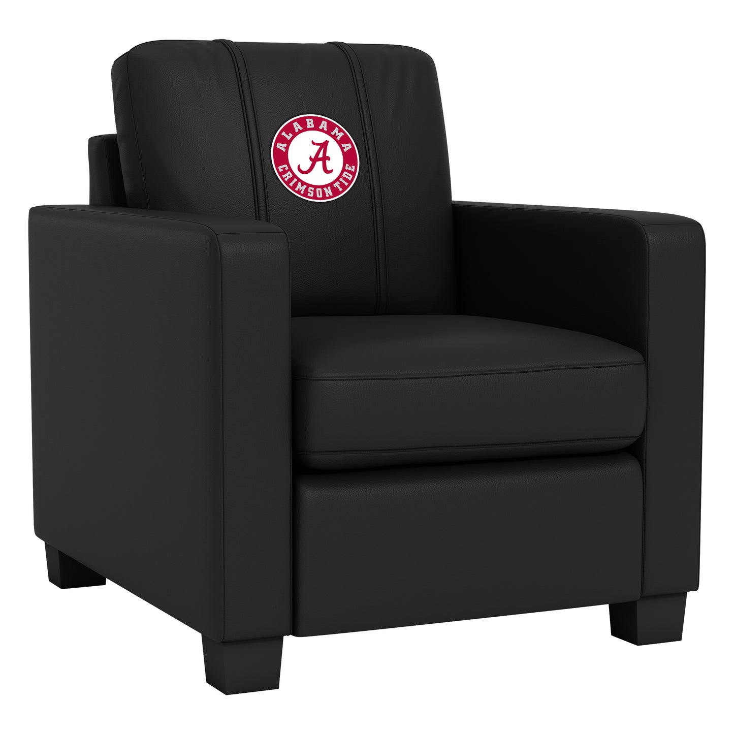 Dyno Stationary Club Chair with Alabama Crimson Tide Logo