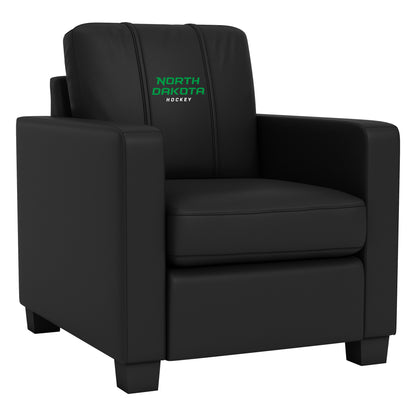 Dyno Stationary Club Chair with University of North Dakota Hockey Logo