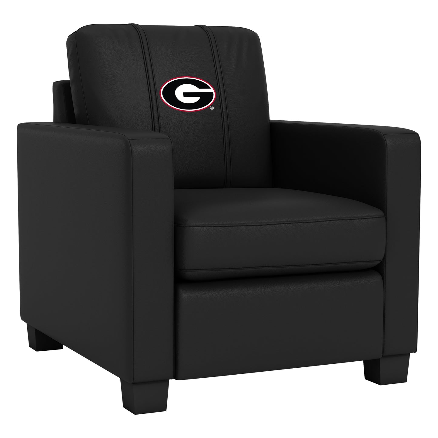 Dyno Stationary Club Chair with Georgia Bulldogs Logo