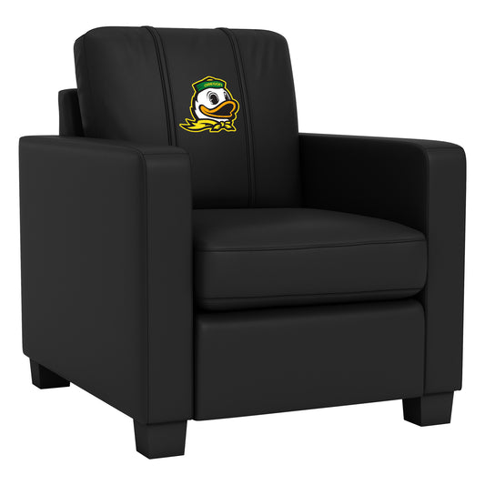 Dyno Stationary Club Chair with Oregon Ducks Mascot Logo